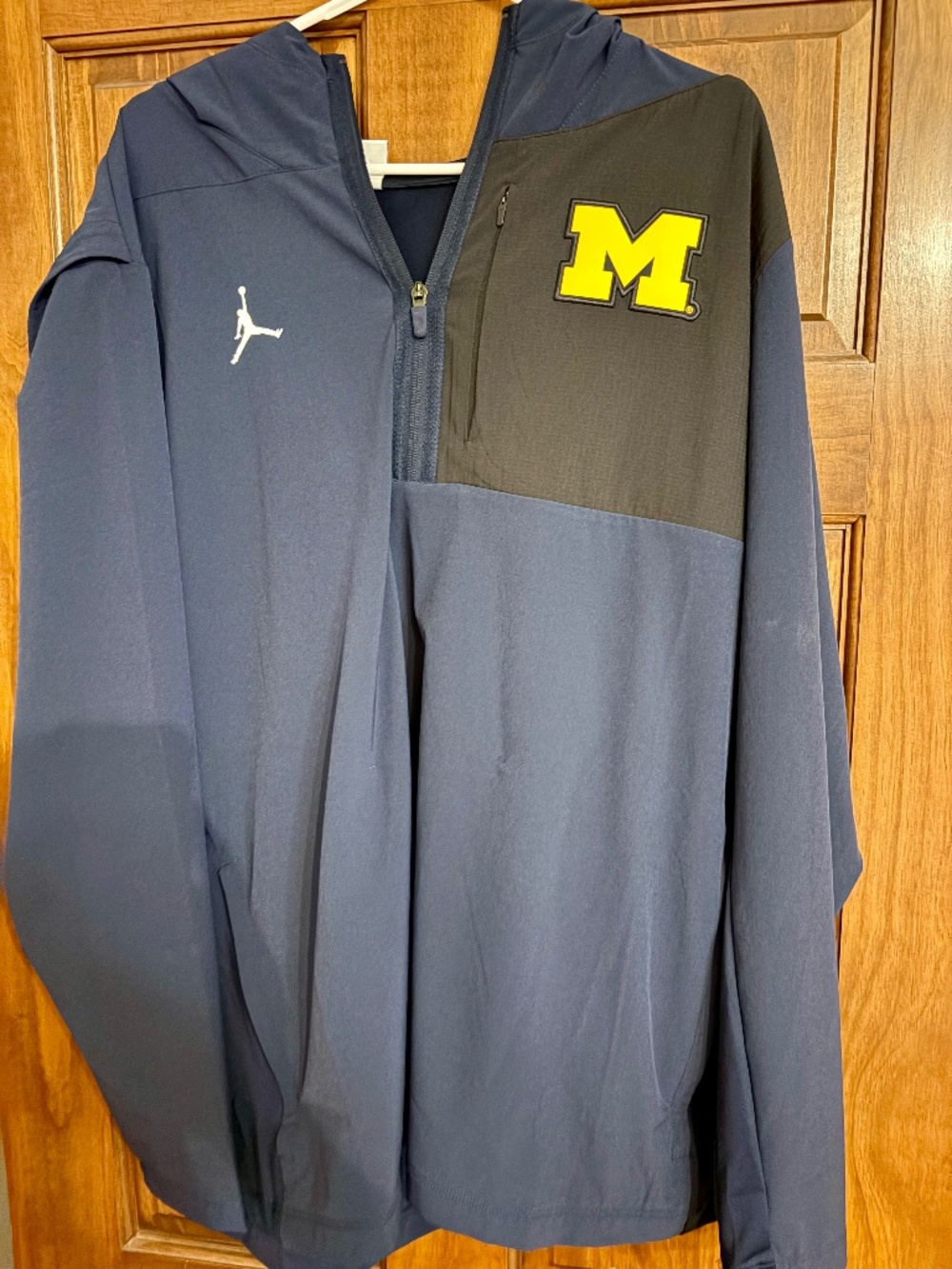 On field Michigan pullover